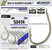 Крючки OWNER 50414 Nanpo Gure-T gold №3, 7шт.