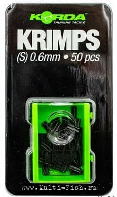 Трубки обжимные KORDA Spare Krimps 0,5мм, 50шт.