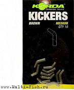 Лентяйка Korda Kickers Brown Medium для крючка №6-8
