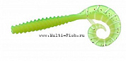 Твистер FLAGMAN TT-Grub 2,0'' #1527 Lime/Lime Chartreuse 8шт.