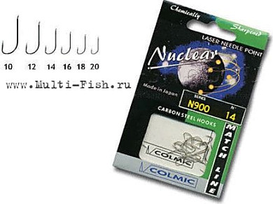 Крючки COLMIC NUCLEAR N900 №12, 20шт.