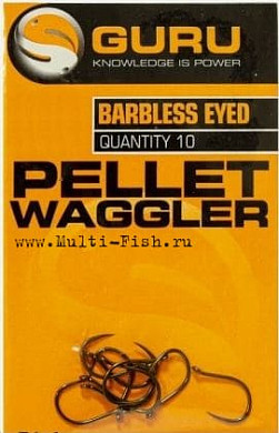 Крючки Guru Pellet Waggler Hook №16, 10шт.