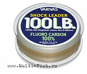 Лидер флюорокарбоновый Varivas Shock Leader FLUORO 30м, 1,050мм, 130LB, #40