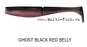 Приманка силиконовая DAIWA BAIT JUNKIE 6.2 MINNOW GHOST BLACK RED BELLY