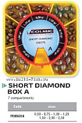 Набор грузил-оливок COLMIC SHORT DIAMOND BOX A