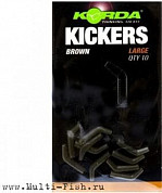 Лентяйка Korda Kickers Brown Large для крючка №1-4