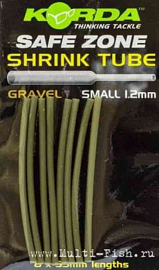 Трубка термоусадочная Korda Shrink Tube Gravel диаметр 1,2мм