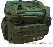 Сумка KAIDA зеленая (2 части) 45х22х32см