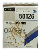 Крючки OWNER 50126 Karei gold №1/0, 7шт.