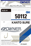 Крючки OWNER 50112 Kanto Sure gold №12 16шт.