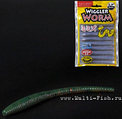 Слаг, съедобная резина Lucky John Pro Series WIGGLER WORM 2.3in (05.84)/PA16 9шт.