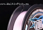 Шнур плетеный PE Yoz-ami X-B UPGRADE X4 100м, 0,08мм, #0.25, 5lb белая с розовым