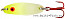 Блесна Lindy Quiver Spoon Chartreuse Glow Gold 1 1/2 in LQSP363