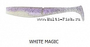 Приманка силиконовая DAIWA BAIT JUNKIE 4.2 MINNOW WHITE MAGIC