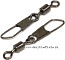 Вертлюги с карабином Cralusso Swivel Safety Snap №14, 3кг, 12шт.