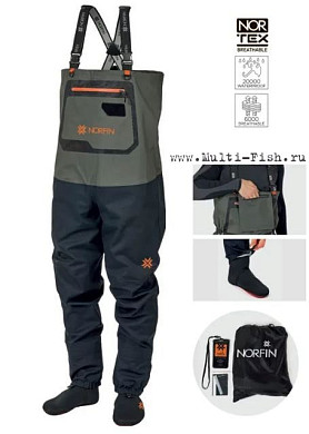 Полукомбинезон забродный Norfin DEFENDER 02 размер M