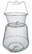Садок Волжанка металлический диаметр нижнего кольца 38см, длина 0,5м