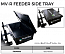 Стол-ящик с крышкой MAVER MV-R FEEDER SIDE TRAY 60x40см, диаметр ноги 25/30/36мм