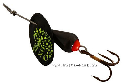 Блесна вращающаяся MEPPS XD Platium №3, 7гр., цвет NR/black