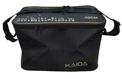 Кан KAIDA прямоугольный черный 40см