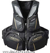 Жилет разгрузочный мужской Shimano VF-110X LTD.BK XL цвет черный, размер 52