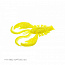 Рак FLAGMAN Dexter 3" chartreuse 5pc squid, длина 7,62см,5шт.