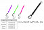 Страховочный тросик KAHARA KJ Lanyard P (16см - 90см)