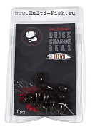 Бусина быстросъем "Volzhanka Quick Change Bead L" brown (10шт)