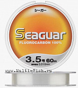 Леска флюорокарбоновая KUREHA SEAGUAR 60м, 0,285мм, #3, 3,70кг