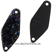 Блесна колеблющаяся HERAKLES LEAF 0,9гр., Holo Black