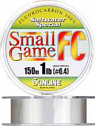 Флюрокарбон SMALL GAME FC 150m 2.5lb/#0.7/0,138mm/1,25kg  (прозрачная)