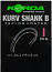 Крючки без бородки Korda Kurv Shank Barbless №1, 10шт.