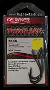 Крючки OWNER 5136 Twist Lock Sos BC №4/0 4шт.