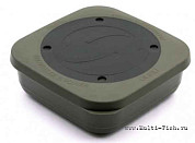 Коробка для наживки GURU Bait Box Solid Lid 2.2 зеленая 1,25л