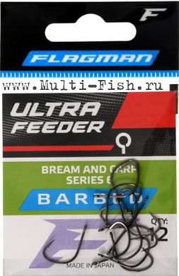 Крючки FLAGMAN Ultra Feeder Series 6 №10, 12шт.