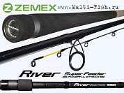 Фидер ZEMEX RIVER SUPER FEEDER 390см\140гр (13ft/140g)