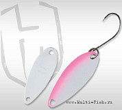 Блесна колеблющаяся HERAKLES YANKEE 3гр., White Pink