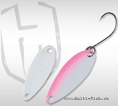 Блесна колеблющаяся HERAKLES YANKEE 3гр., White Pink