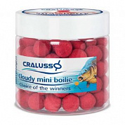Бойлы пылящие мини CRALUSSO Strawberry Cloudy mini boilie (клубника),Ф-8,0мм.,20gr.