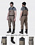 Вейдерсы Alaskan Scout хаки, размер Xlking