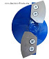 Ледобур Волжанка NERO 110-2 классический, левое вращение, диаметр шнека 110мм