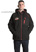 Куртка флисовая Alaskan BlackWater X, цвет черный, размер L, с капюшоном