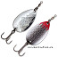Блесна колеблющаяся Quantum Magic Trout Boody Big Blade с тройником 2,6гр., 3,5см, чёрная\белая