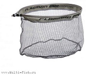 Голова для подсачника FLAGMAN GREY RUBBER HEAD 40х50см. ROUND