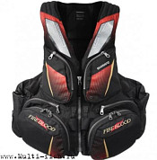 Жилет разгрузочный мужской Shimano NEXUS VF-110X B.RED M цвет красный, размер 48