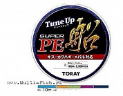 Шнур плетеный PE TORAY TUNE UP NAGE SUPER PE 250м, 0,128мм, #0.6, 4,7кг multicolor