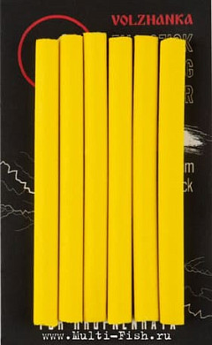 EVA для Зиг Риг Volzhanka Eva Stick for Zig Aligner 6мм/70мм, цвет Yellow 6шт.