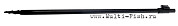Стойка телескопическая CARP PRO Black Bank Stick 60-100см, алюминий, стальной бур