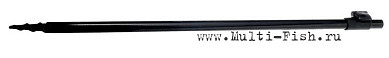 Стойка телескопическая CARP PRO Black Bank Stick 60-100см, алюминий, стальной бур