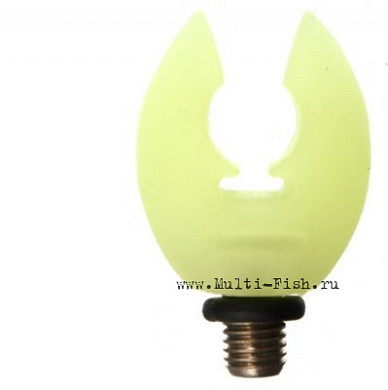 Держатель удилища комлевый CARP PRO Luminious Heavy Duty Butt Grip фосфоресцирующий